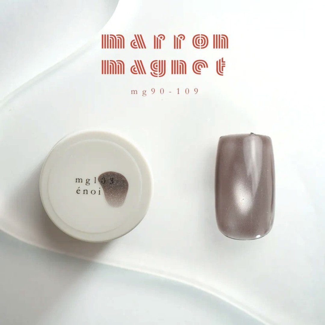 Énoi Marron Magnet MG103, enoi nail polish canada, enoi nail polish where to buy, enoi nail polish colors, japnese gel
