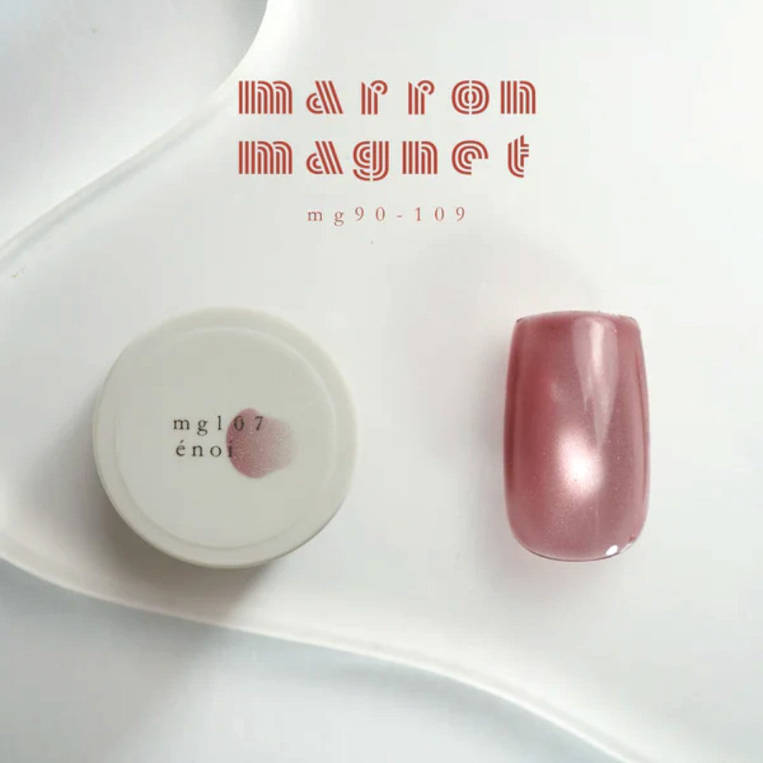 Énoi Marron Magnet MG107, enoi nail polish canada, enoi nail polish where to buy, enoi nail polish colors, japnese gel