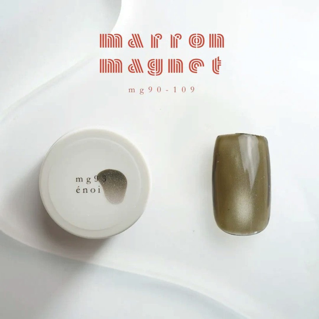Énoi Marron Magnet MG93, enoi nail polish canada, enoi nail polish where to buy, enoi nail polish colors, japnese gel