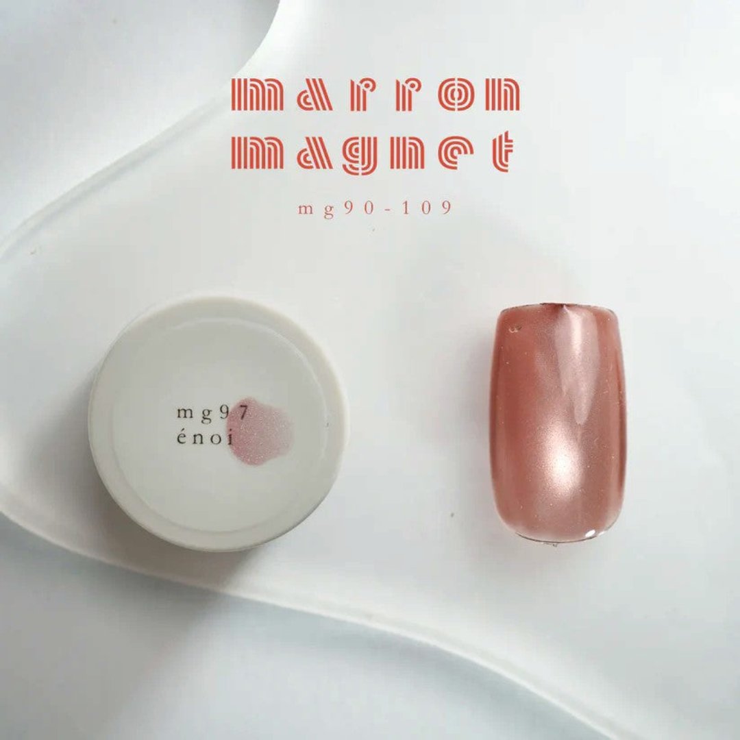 Énoi Marron Magnet MG97, enoi nail polish canada, enoi nail polish where to buy, enoi nail polish colors, japnese gel