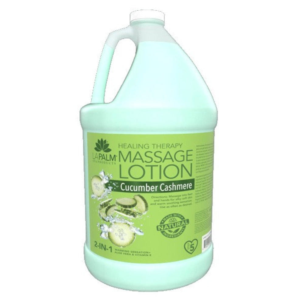 La Palm Healing Therapy Lotion - Cucumber Cashmere 1Gal