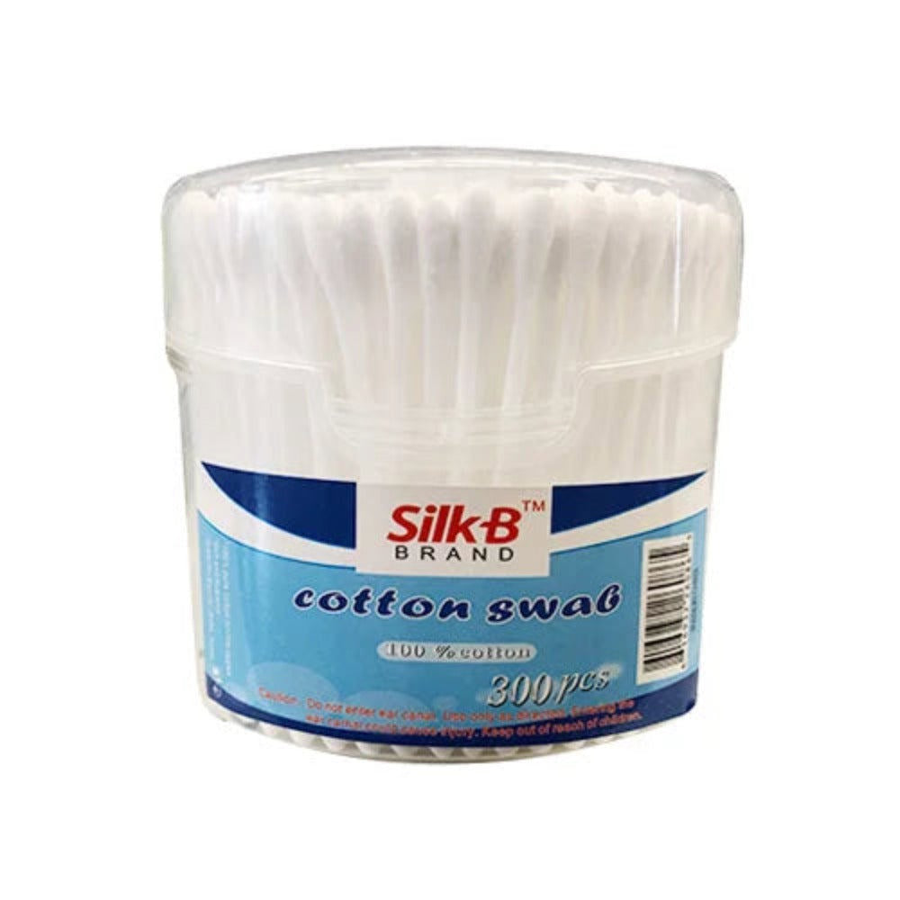 Silk B Cotton Swabs 300pcs
