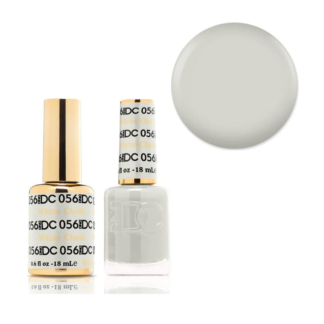 DND DC Gel & Lacquer Duo - White Chalk #056