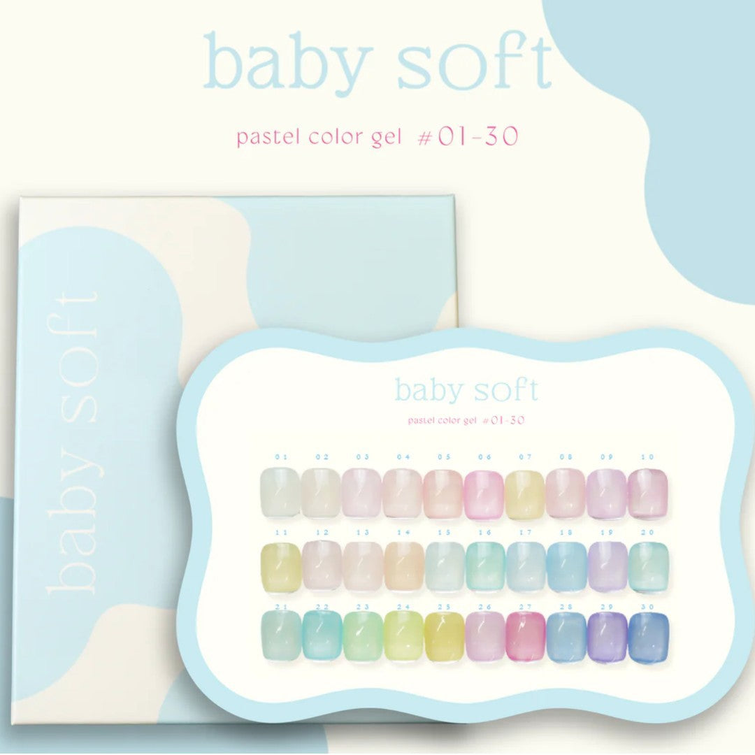 Enoi Sheer Gel Polish - Baby Soft #21