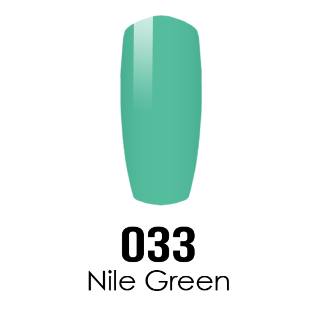 DND DC Gel & Lacquer Duo - Nile Green #033