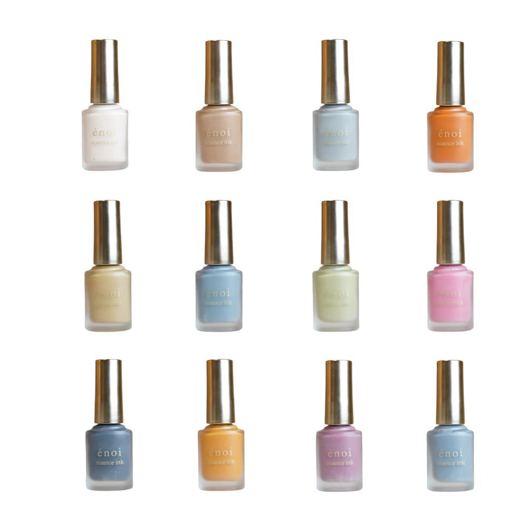 énoi Nuance Ink, Japanese Watercolor Ink for Marble Nails - Season