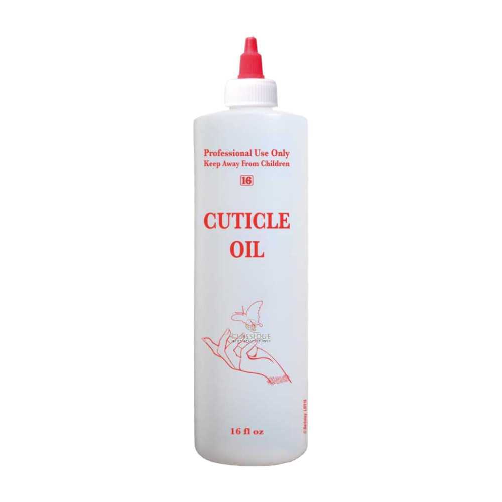 Empty Bottle 16Oz Cuticle Oil #LB516