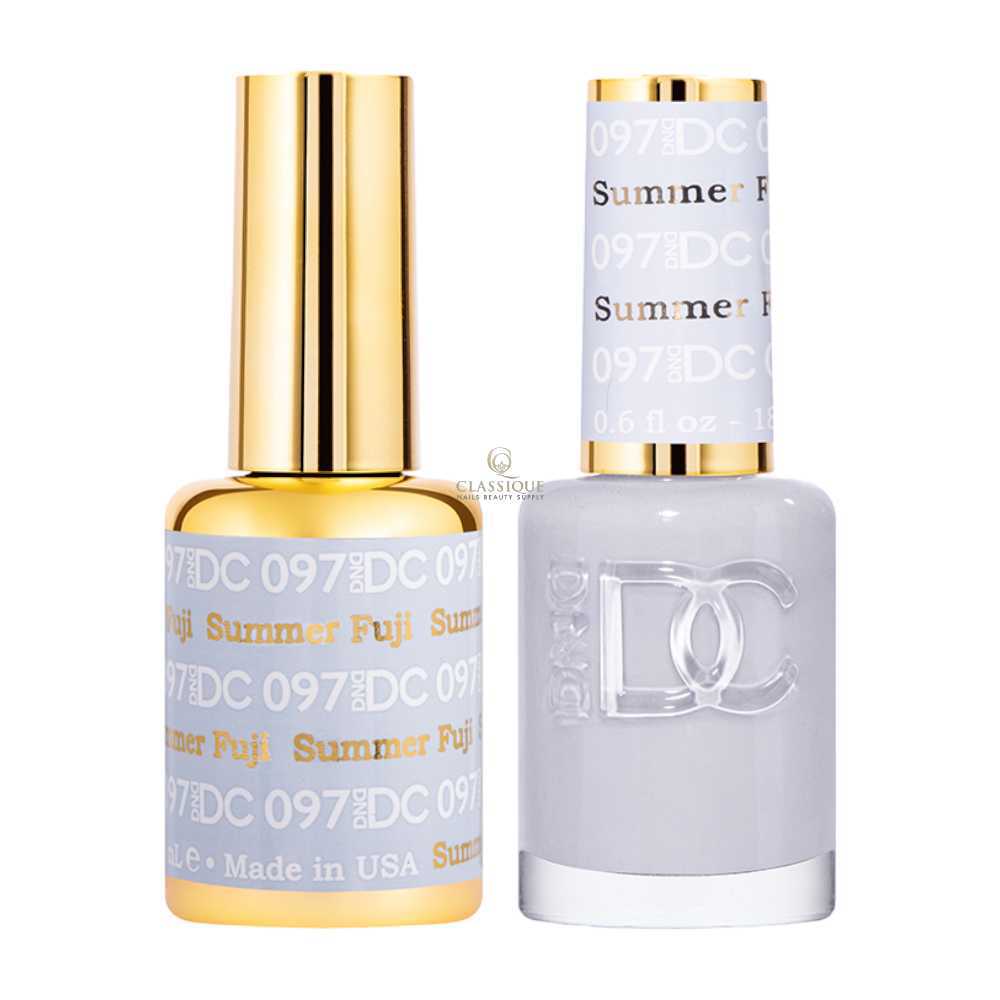 DND Gel Polish and Regular Nail Polish Set - 097 Summer Fuji