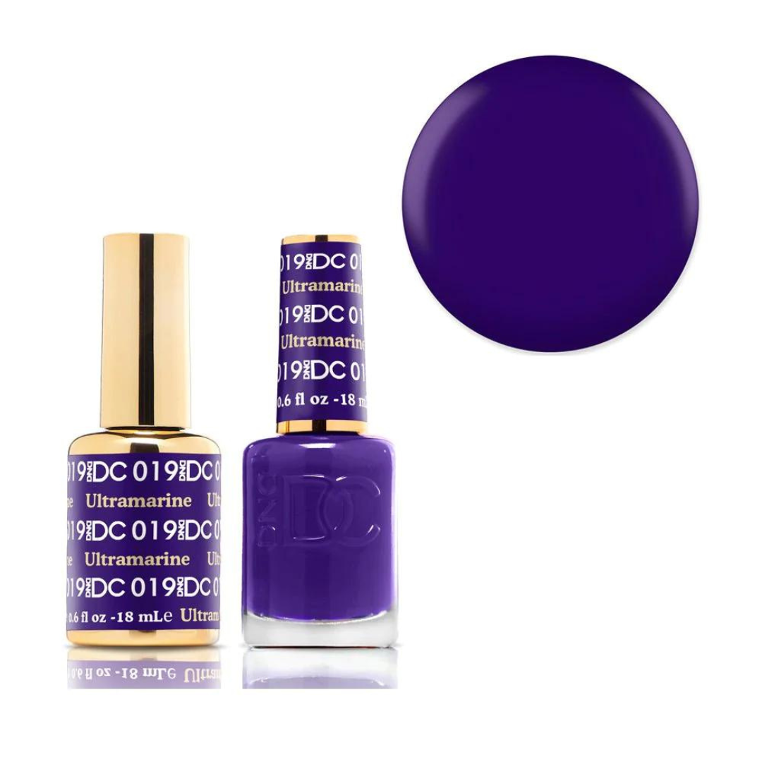 DND DC Gel & Lacquer Duo - Ultramarine #019