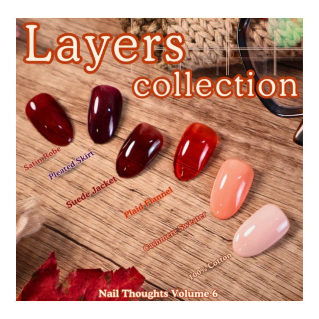 Kokoist X Nail Thoughts Colour Gel - Layers Collection