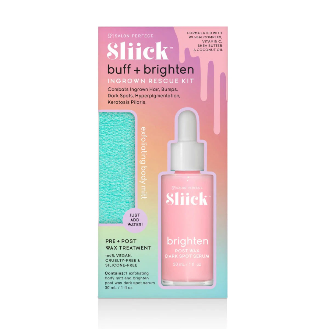 Salon Perfect Sliick Buff + Brighten Ingrown Rescue Kit #47214