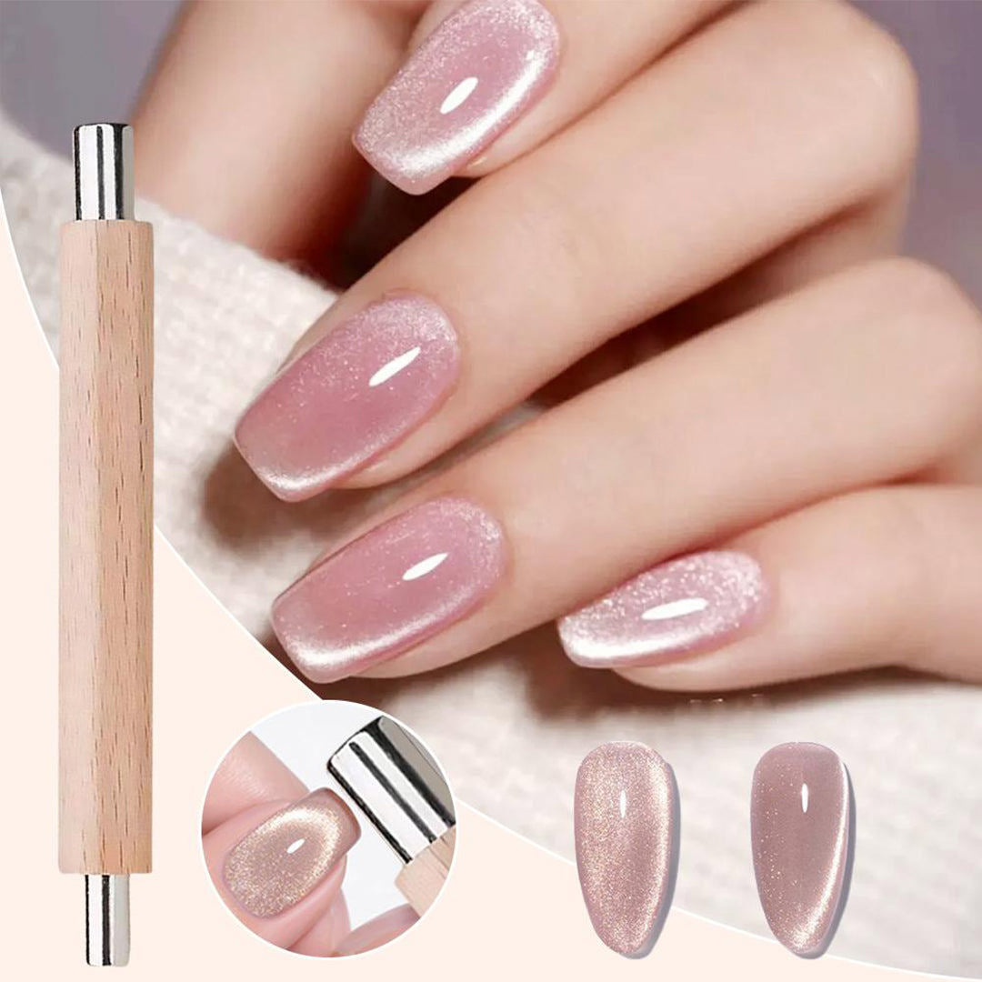 CNBS Cat Eye Magnet - Dual-Ended Wooden Handle