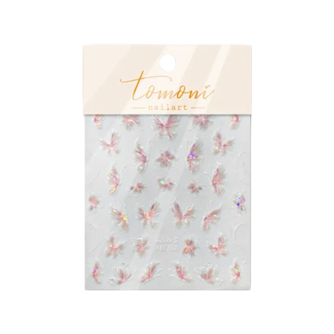 CNBS Nail Stickers - Crystal Butterflies