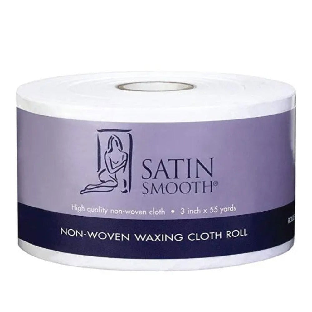 Satin Smooth Wax Strips - Non-Woven Epilating Roll 3"x55yards