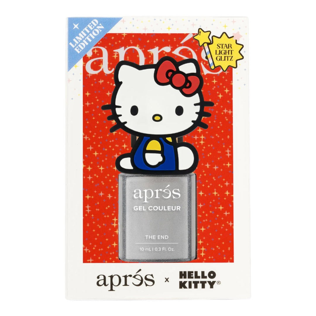 Apres Kitty Flash Glitter Gel Couleur (HEMA-Free) - The End With Cap Accessory #5FGHK05SWC