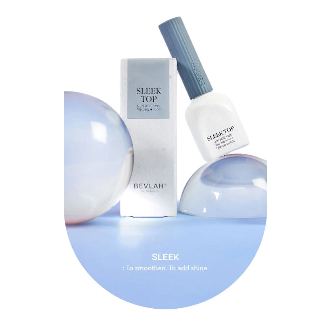 Bevlah Gel Top Coat (HEMA-Free) - Sleek