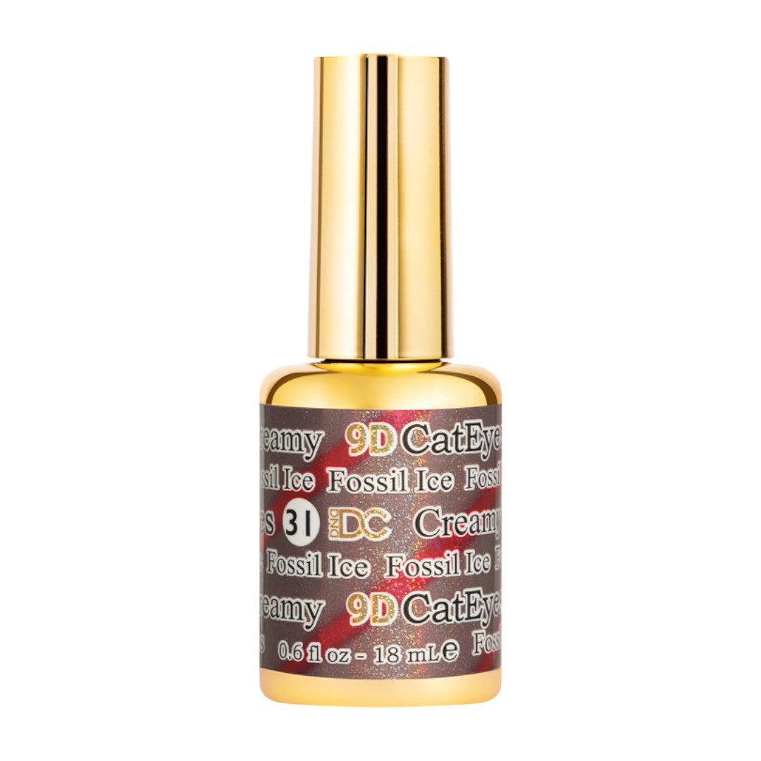DND DC 9D Cat Eye Gel Polish - Fossil Ice #31