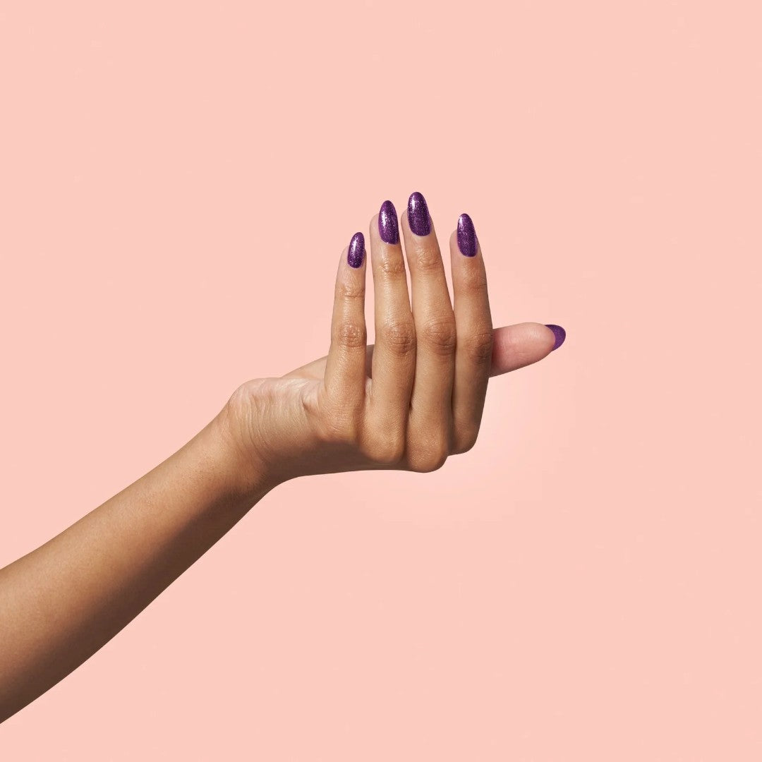 bio seaweed gel canada, soak off gel nail polish, bio seaweed gel polish, non toxic nail polish canada, Bio Seaweed Gel Rhinestone R10 Amethyst