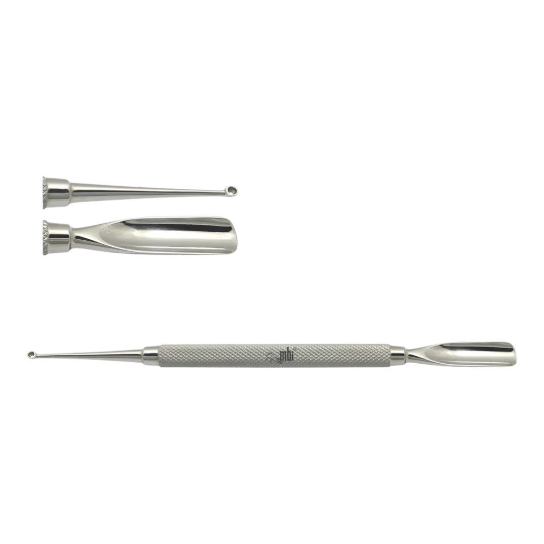 MBI-305 Cuticle Pusher w/ Extractor