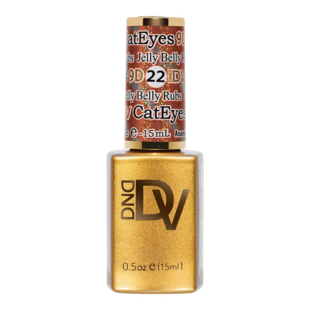 DND Diva 9D Cat Eye Gel Polish - Jelly Belly Rubs #22