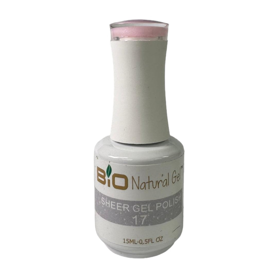 biogel, Bio Natural Gel, Best Sheer Gel Nail Polish S17, manicure kensington
