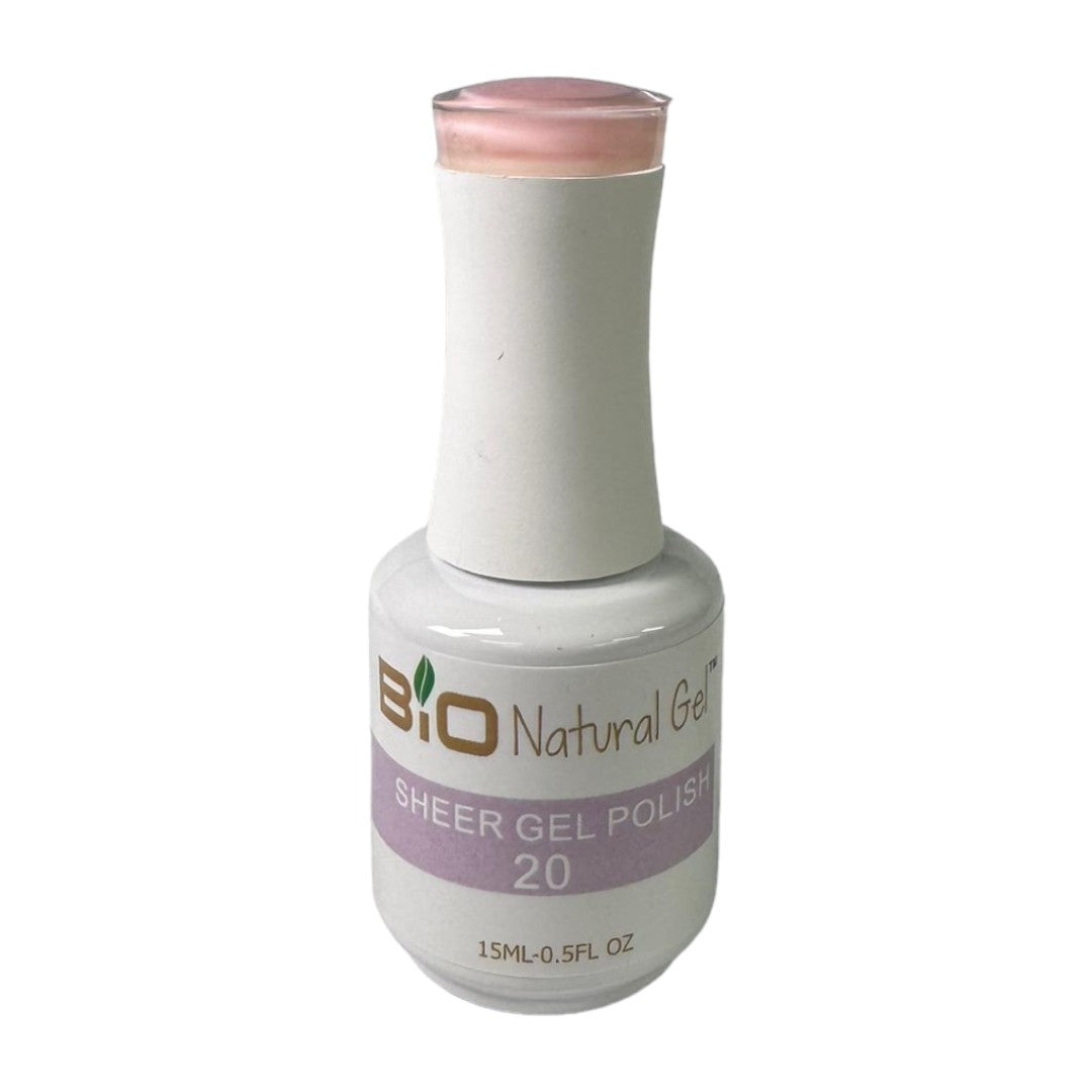 biogel, Bio Natural Gel, Best Sheer Gel Nail Polish S20, kiss gel manicure