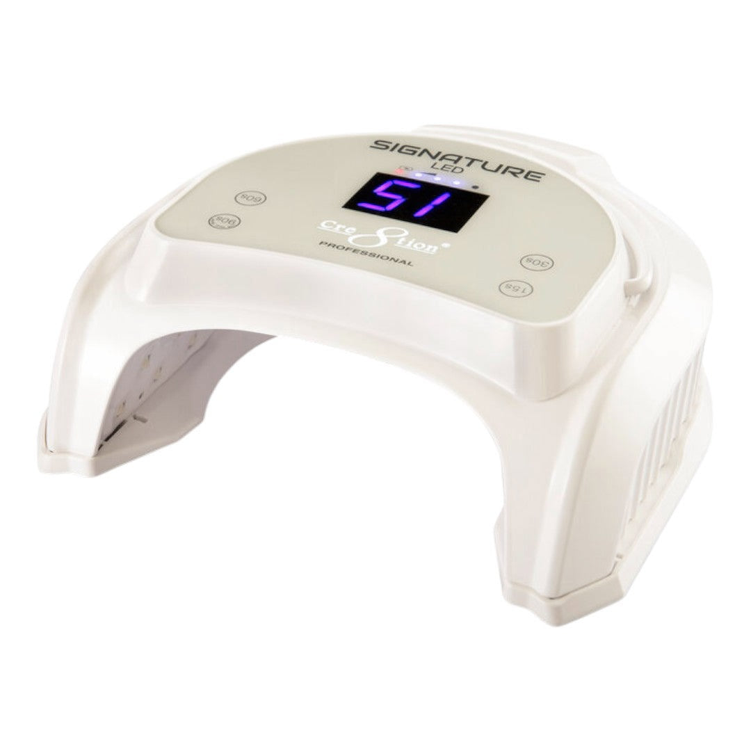 Cre8tion LED Nail Lamp - Rechargeable Cordless - White