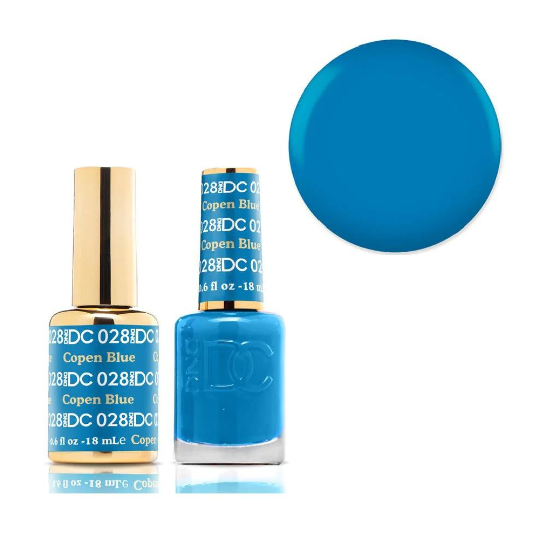 DND DC Gel & Lacquer Duo - Copen Blue #028