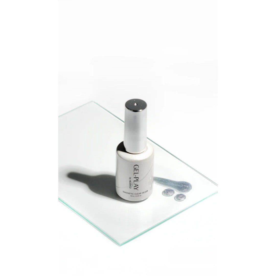 Akzéntz Luxio Gel Play - Magnetic Clear Silver