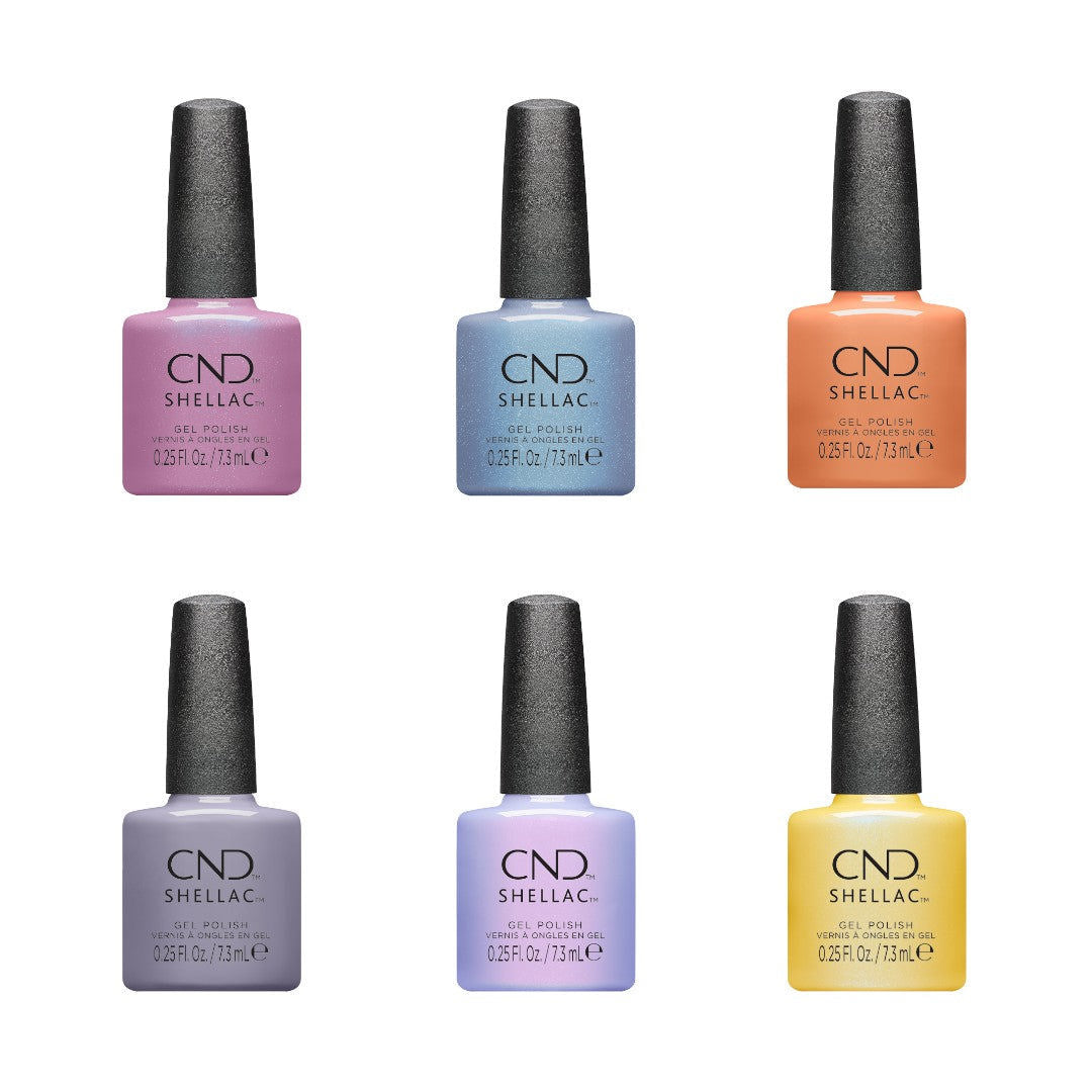 CND Shellac 0.25oz Across The Mani-verse Spring 2024 Collection 6pcs