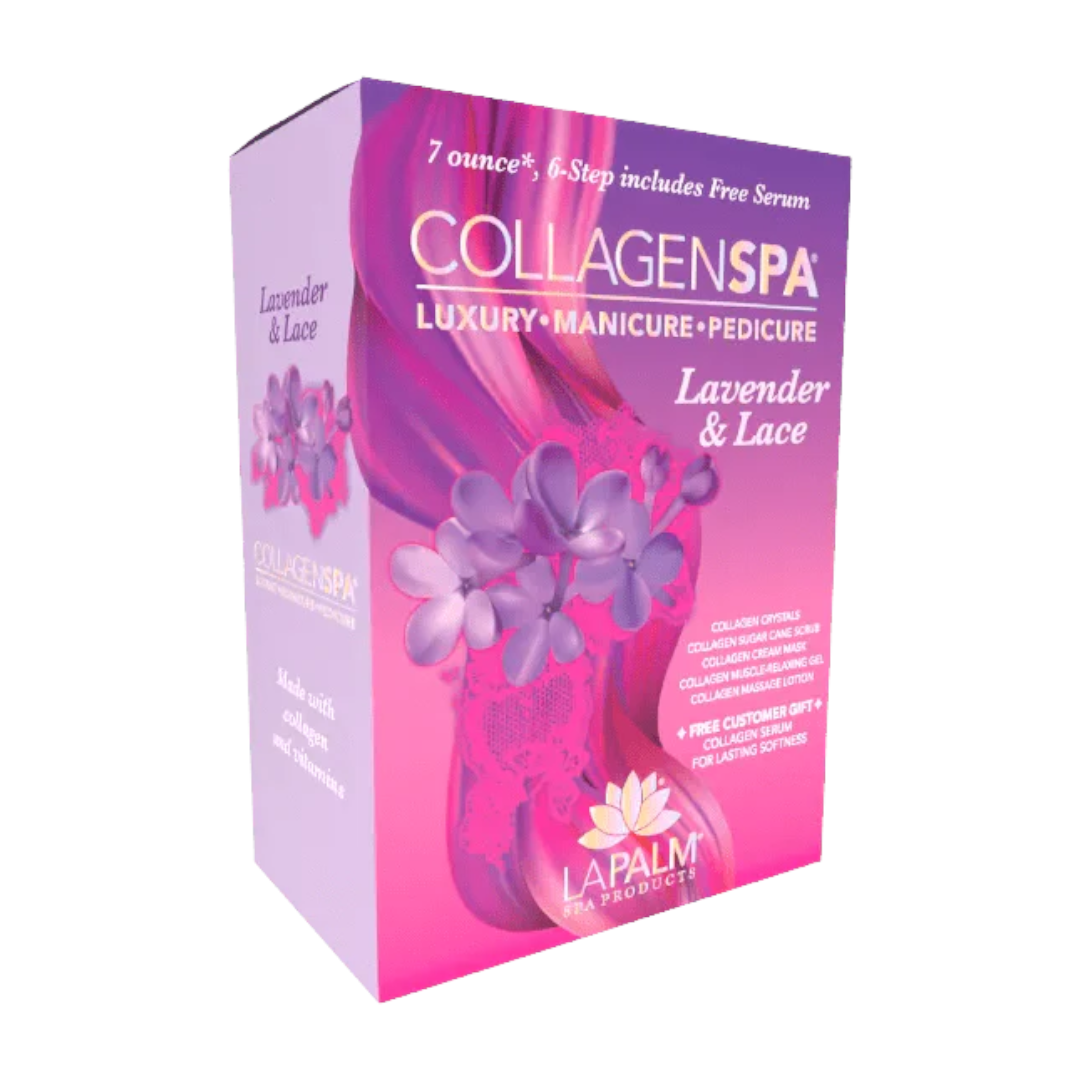 La Palm Collagen Spa 6Step W/ Bomber - Lavender & Lace