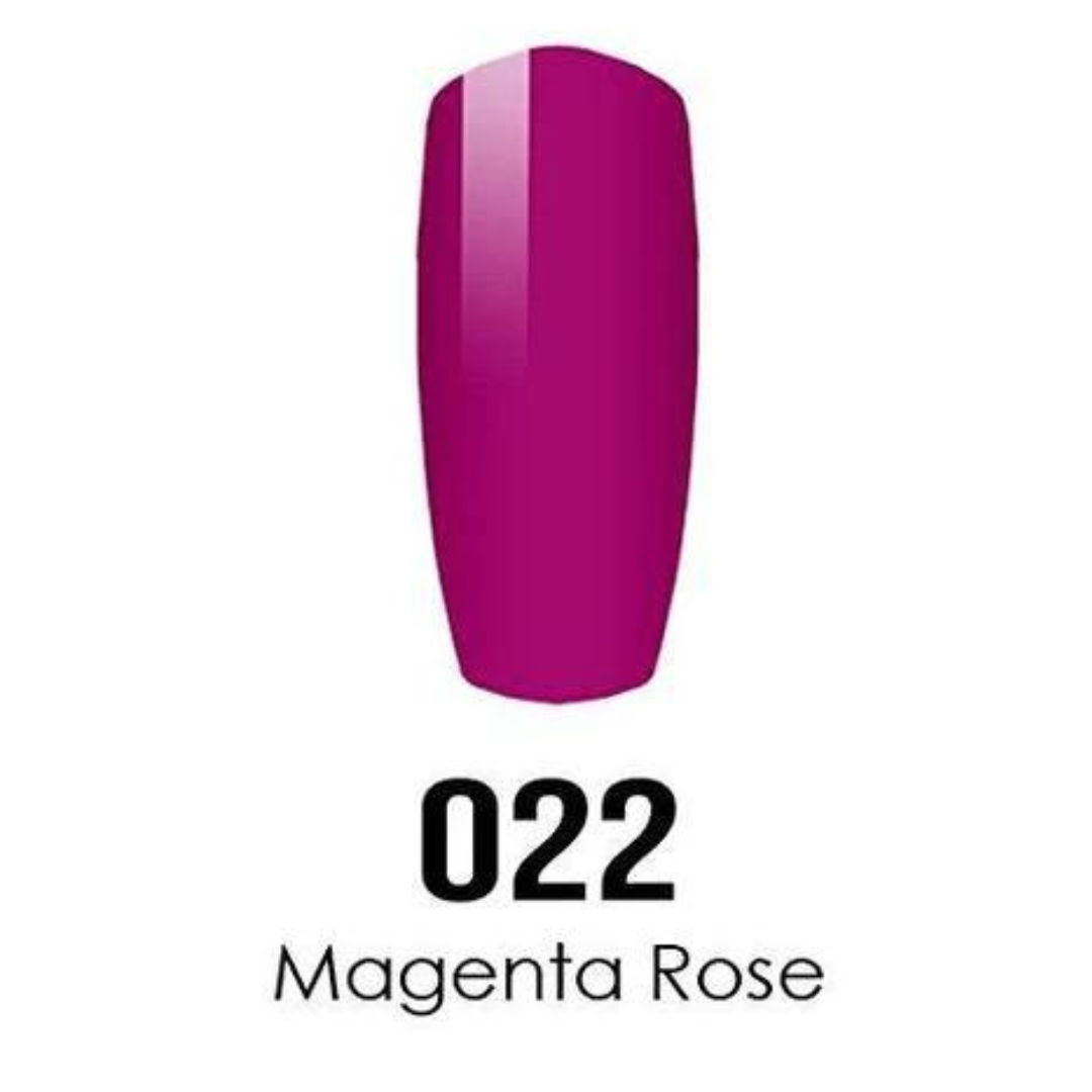 DND DC Gel & Lacquer Duo - Magenta Rose #022