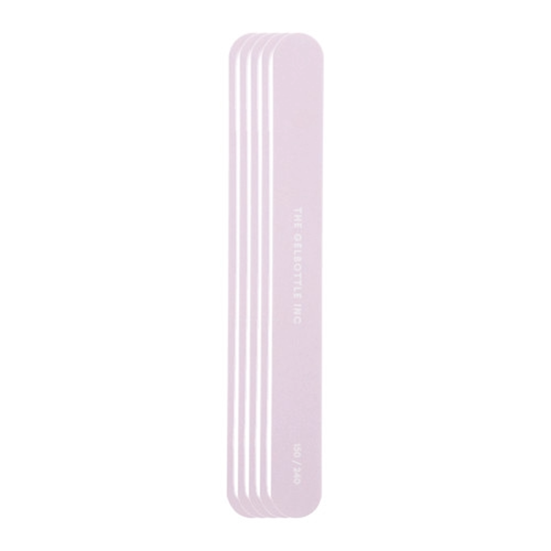 The Gelbottle Nail Files - Lilac Emery Board 150/240 Grit (Pack Of 5)
