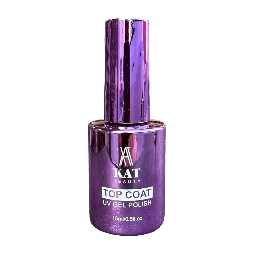 KAT Beauty Gel Top Coat - Non-Wipe 0.5Oz