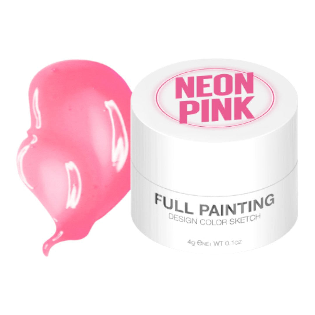 DGEL Jelly Syrup Gel Polish - Neon Pink #NJ03