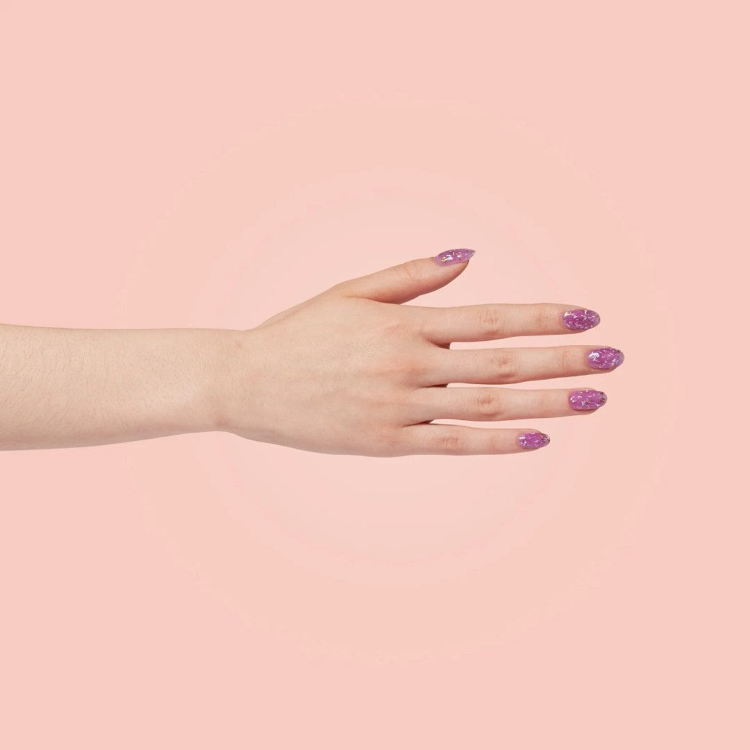 Bio Seaweed Gel Terrazo #T6 Purple Rain