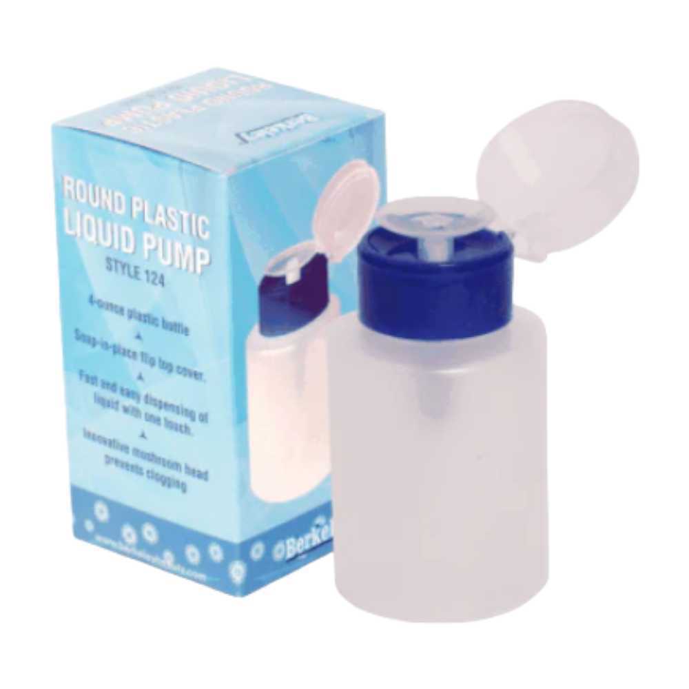 Berkeley Round Plastic Liquid Pump #LP124-CL