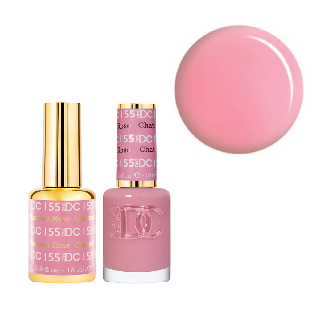 DND DC Gel & Lacquer Duo - Chateau Rose #155