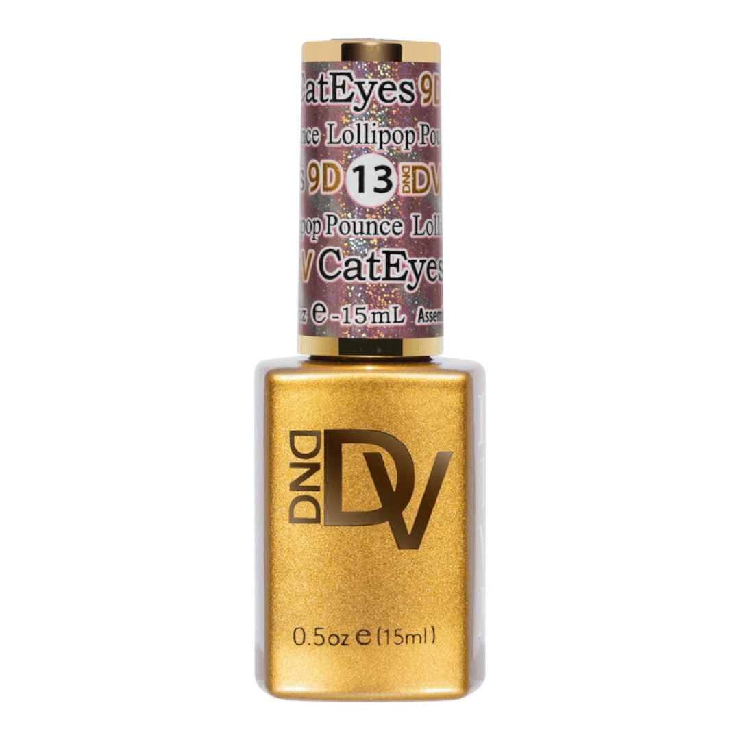 DND Diva 9D Cat Eye Gel Polish - Lollipop Pounce #13
