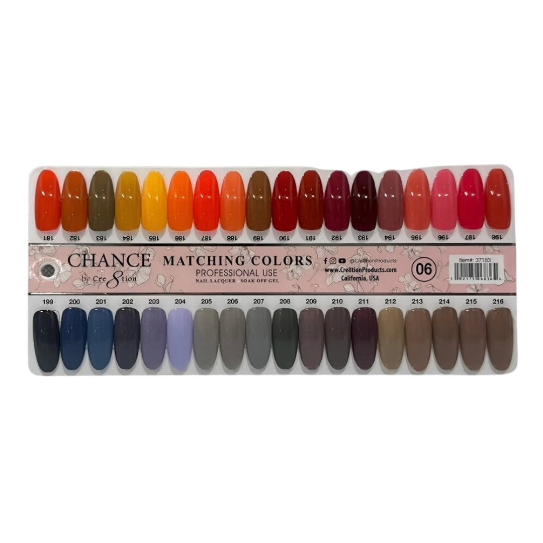 Cre8tion Chance Gel & Lacquer Duo #182