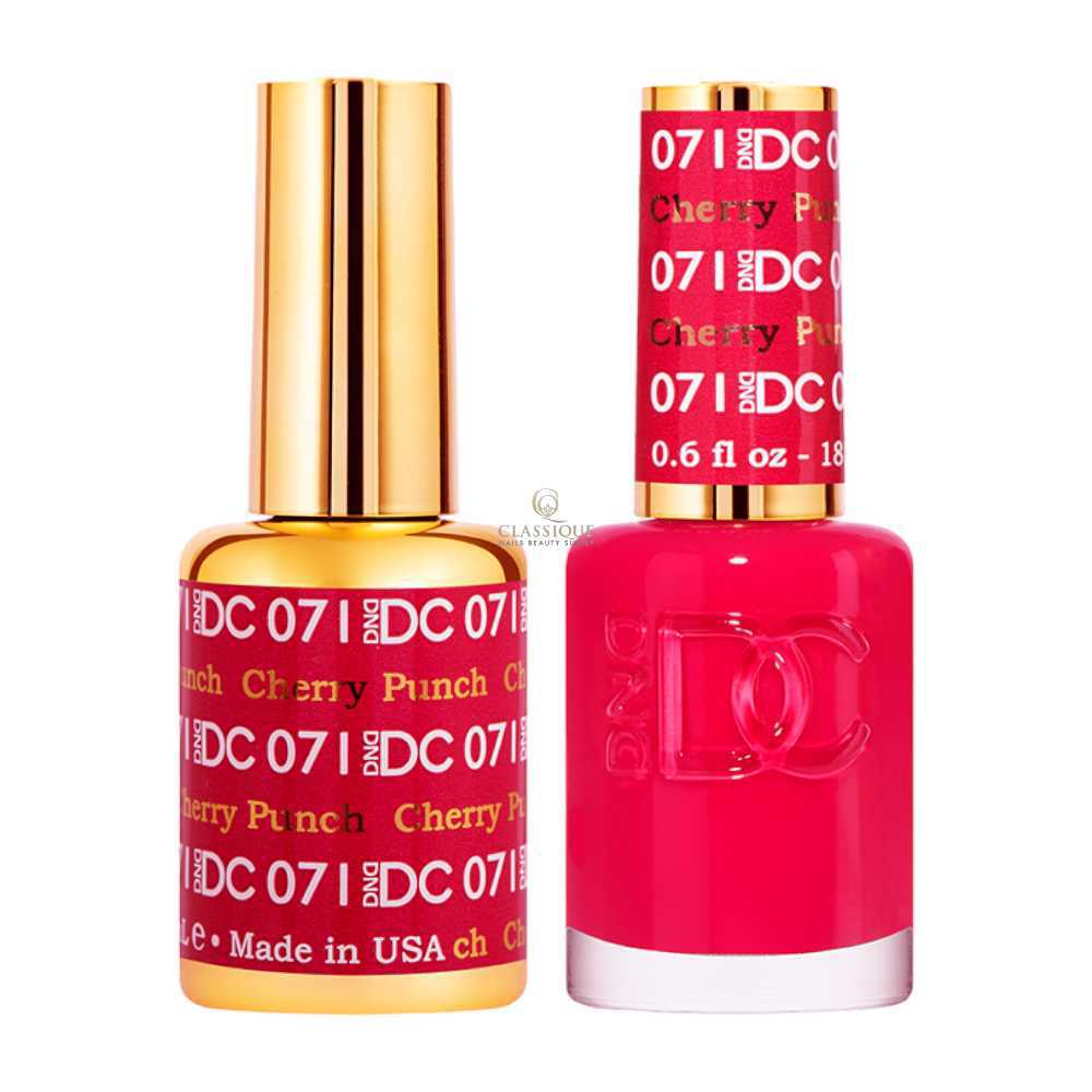 DND DC Gel & Lacquer Duo - Cherry Punch #071
