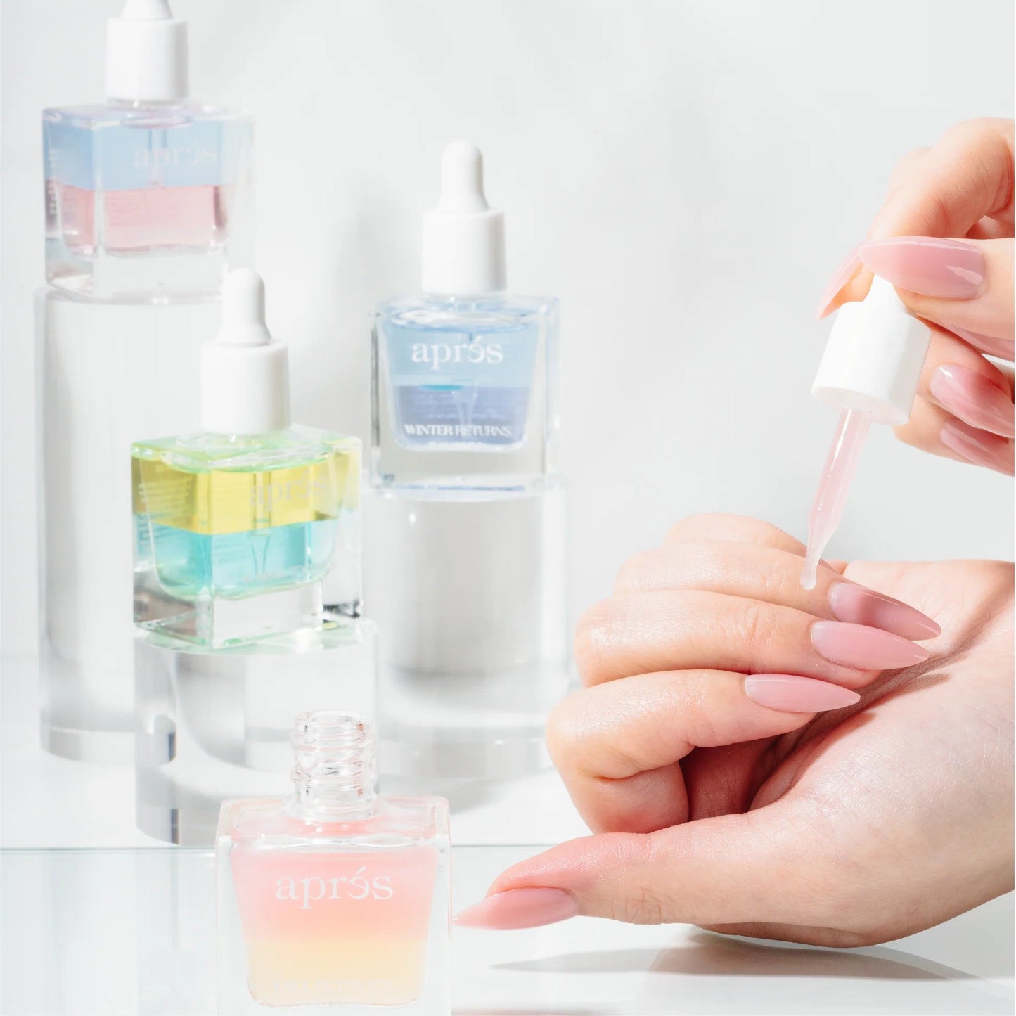 Apres Cuticle Serum - Summer Touches (Blue/Green) 15Ml #MPCO2