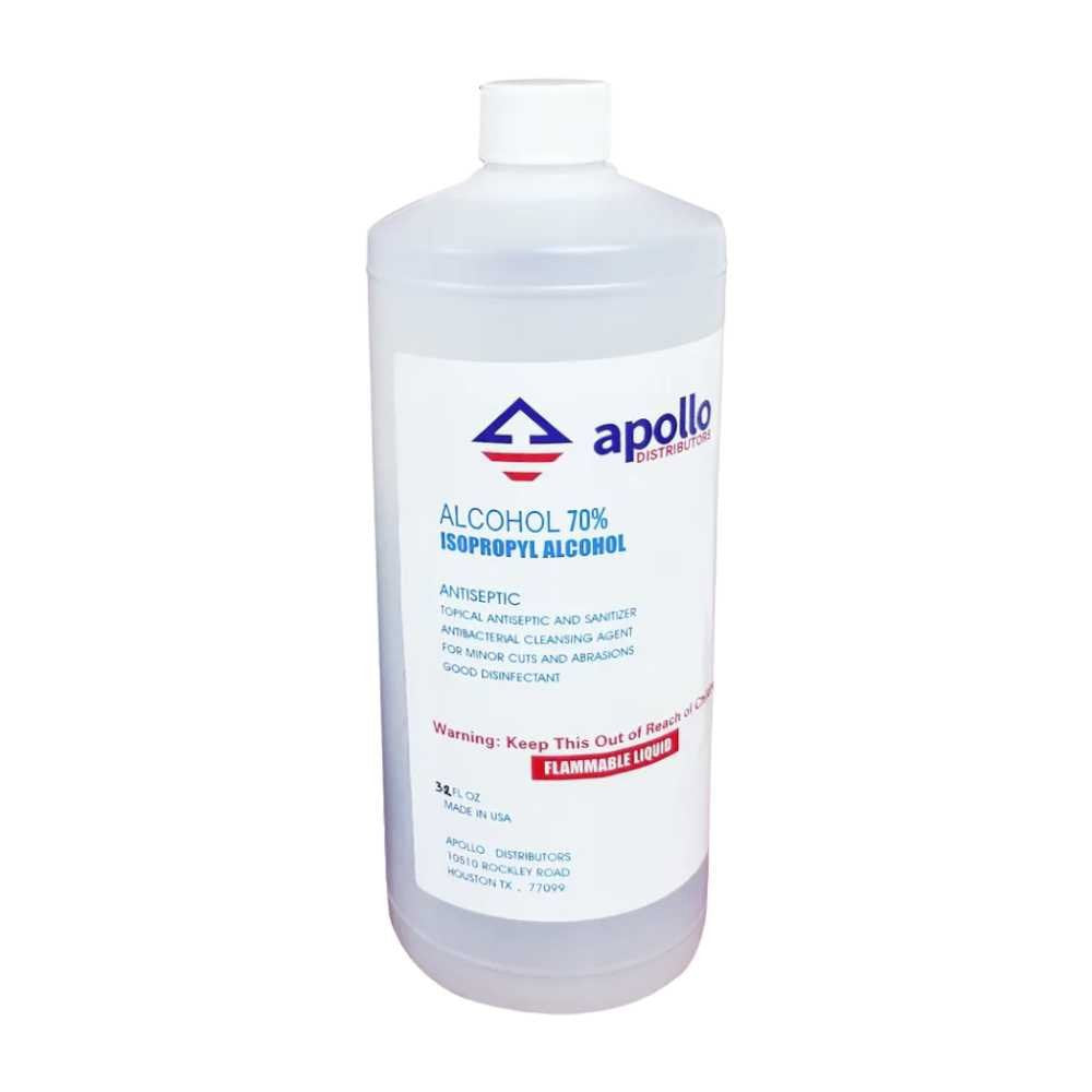 Apollo 70% Alcohol 32Oz