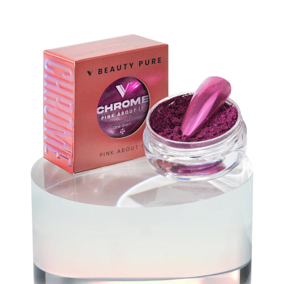 V Beauty Pure Chrome Powder - Pink About It