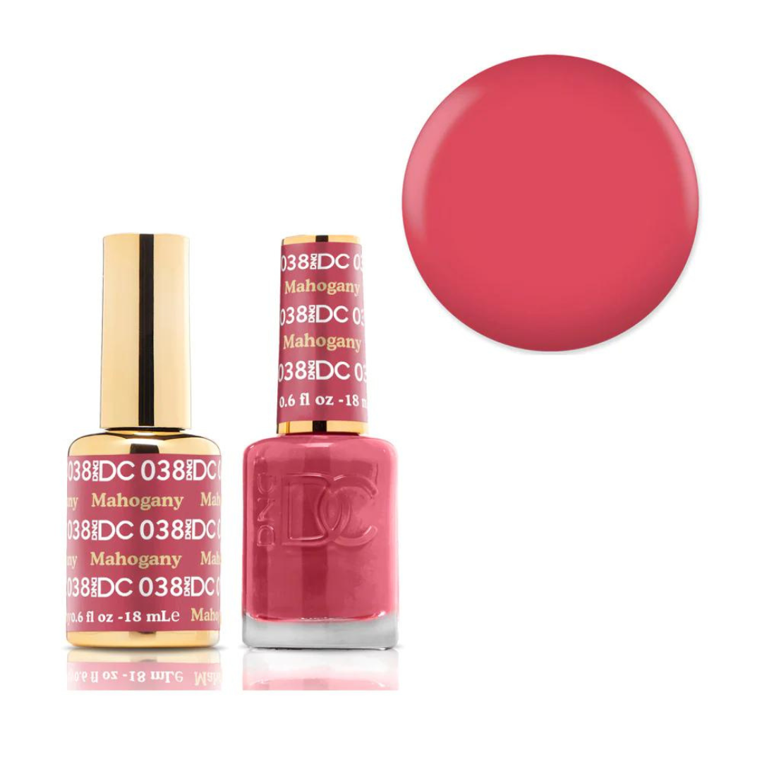 DND DC Gel & Lacquer Duo - Mahogany #038
