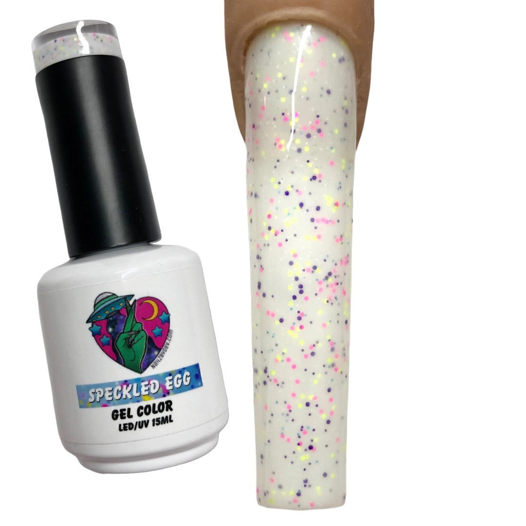 Nailz By Dev Gel Polish - Speckled Egg