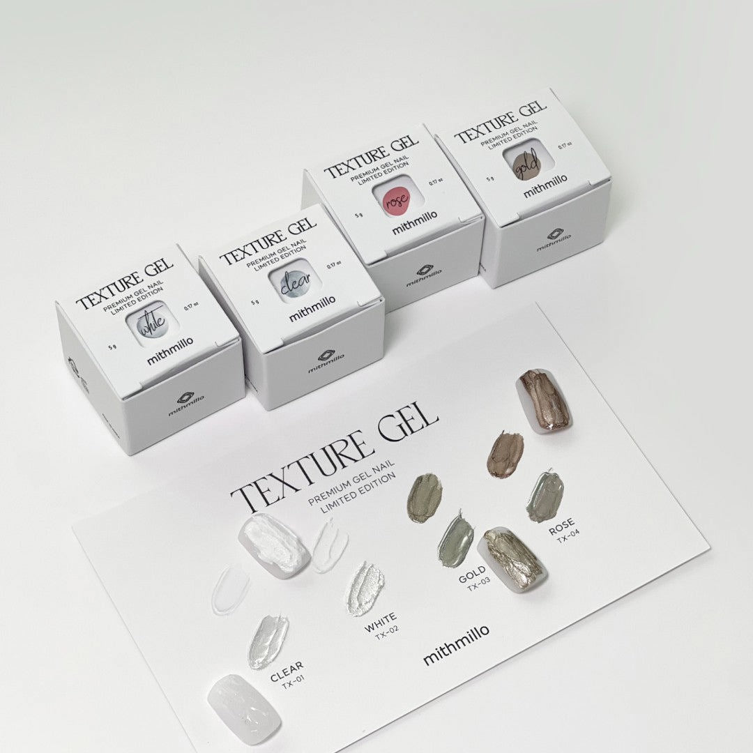 Mithmillo Texture Gel (HEMA-Free) #TX01-04 (Set Of 4)
