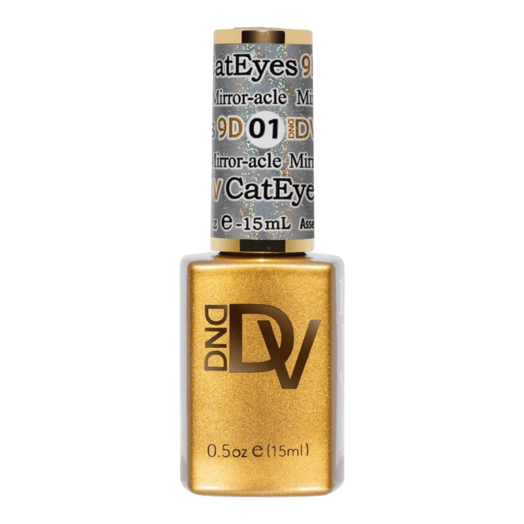 DND Diva 9D Cat Eye Gel Polish - Mirror-acle #01
