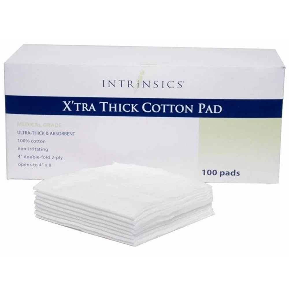 Intrinsics X'Tra Thick Cotton Pads (Box of 100)