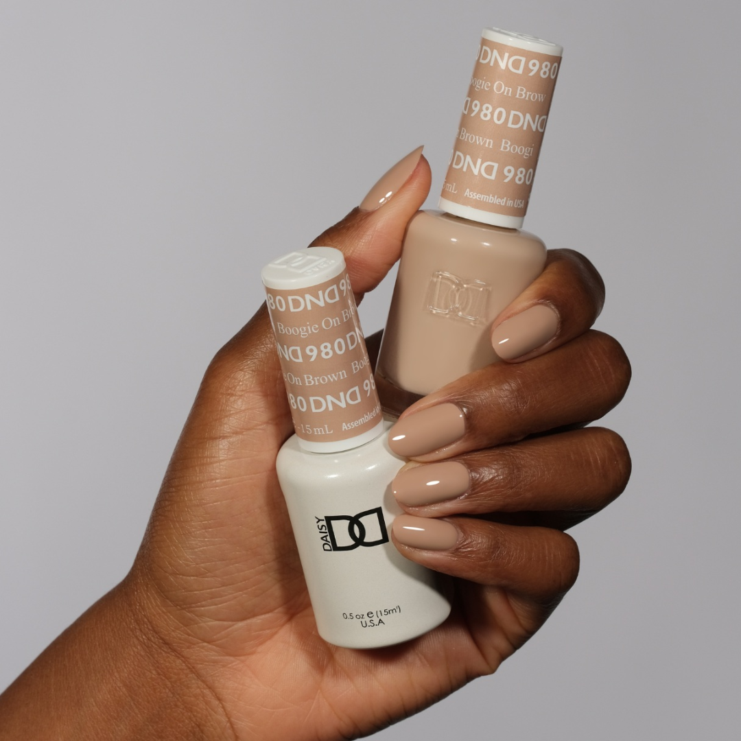 DND Gel & Lacquer Duo - Boogie On Brown #980